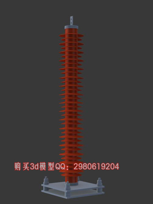 避雷器3dmax模型