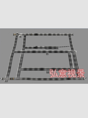 煤礦礦井及設(shè)備積木式搭建VR平臺